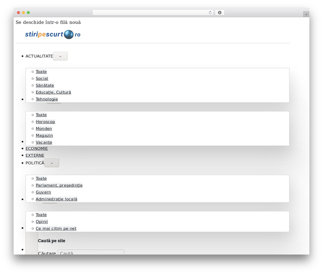Bricks Child Theme WordPress theme - stiripescurt.ro