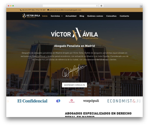 Page generator pro WordPress plugin - victoravilaabogado.com