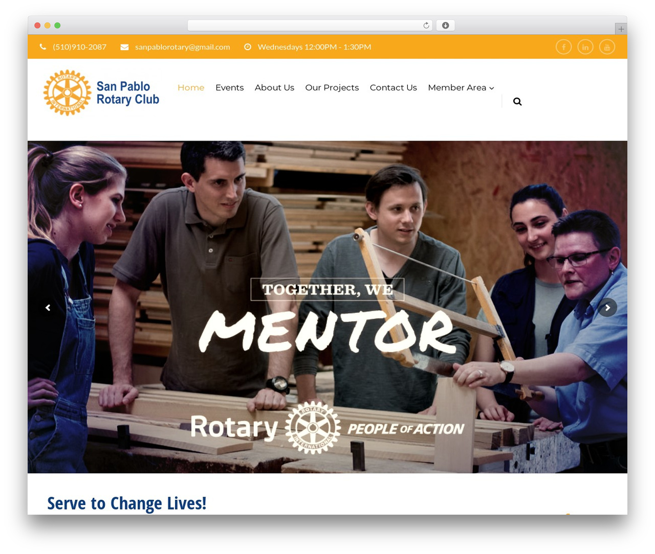 Huminity theme WordPress - sanpablorotary.org