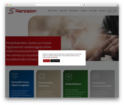 Rantelon WordPress theme - rantelon.ee