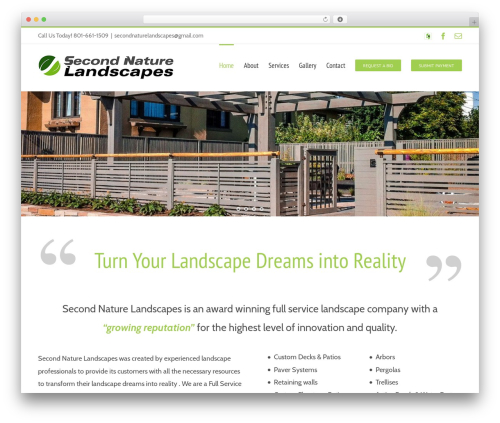 Arforms WordPress plugin - secondnaturescapes.com