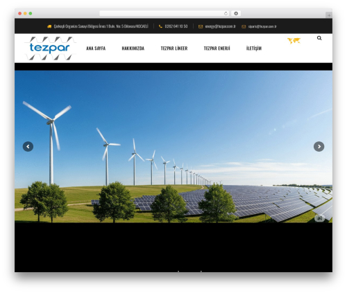 Theme WordPress Baumeister - tezpar.com.tr