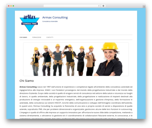 Tiny Framework theme WordPress - armaxconsulting.it