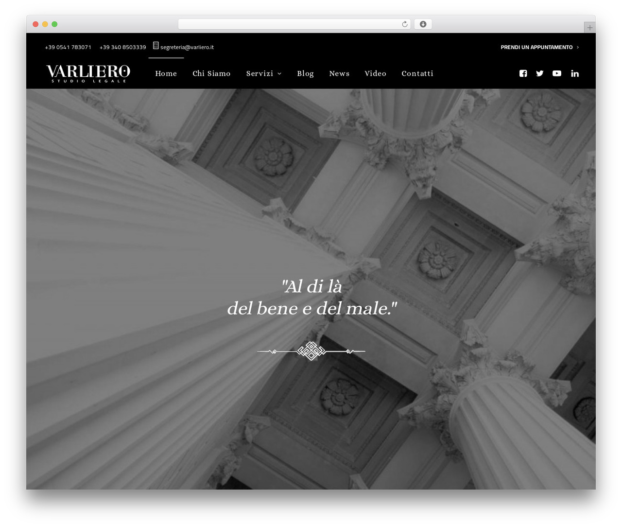 Uncode WordPress theme - studiolegalevarliero.it Uncode WordPress theme - studiolegalevarliero.it