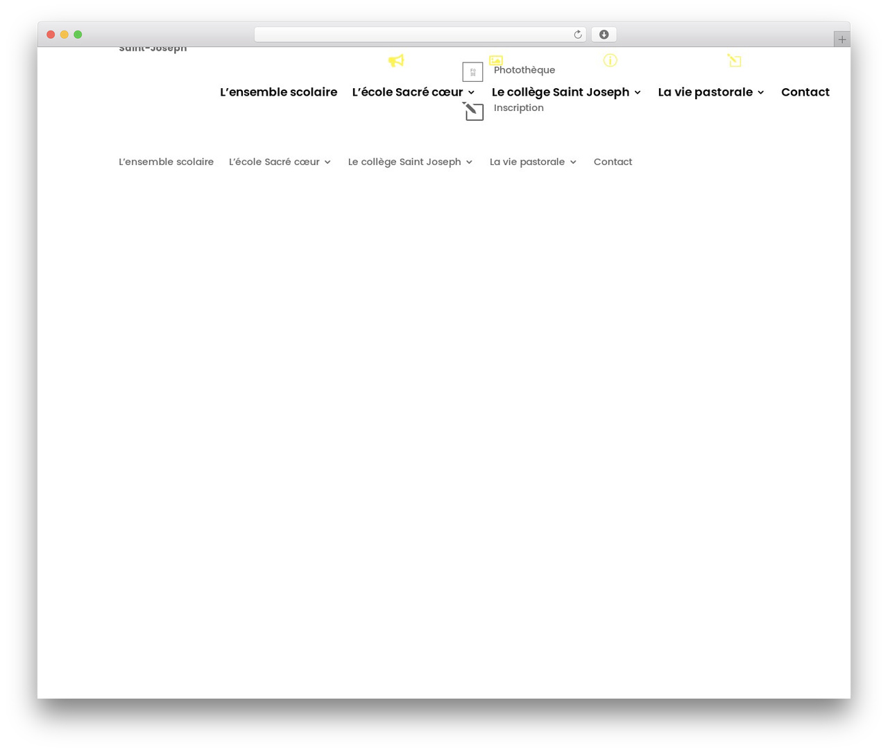 WordPress theme Divi - groupescolairegravelines.com