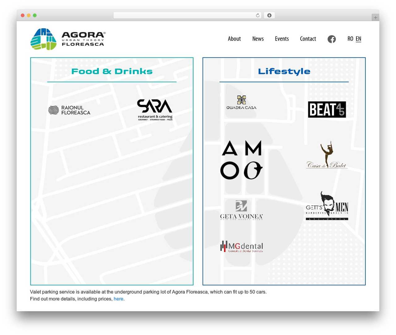 WordPress theme Agora - agorafloreasca.ro