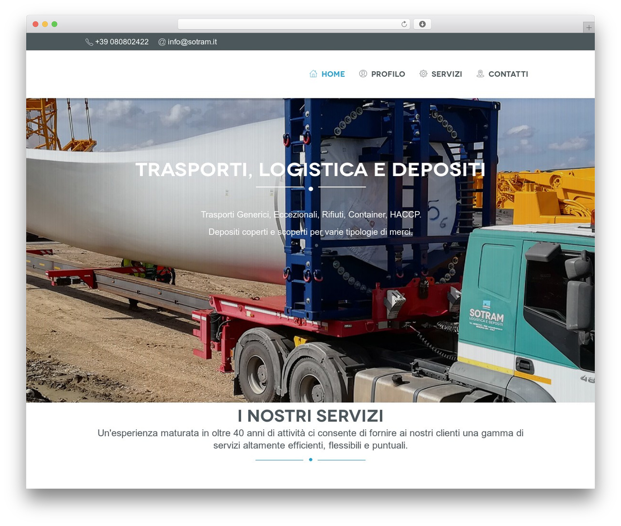 WordPress theme Creatika WordPress - sotram.eu