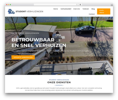 WordPress theme Divi - student-verhuizingen.nl