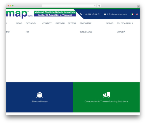 WordPress theme Indro - www.mapspa.eu