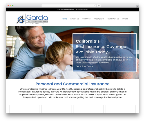 Beaver Builder Theme WordPress theme - garciainsurance.com