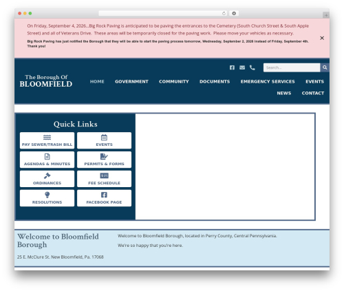 Functional gov wp WordPress plugin - bloomfieldboro.org