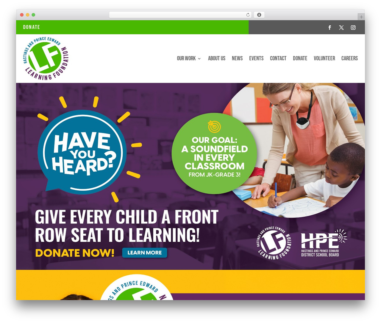 Theme WordPress Divi - hpelearningfoundation.com
