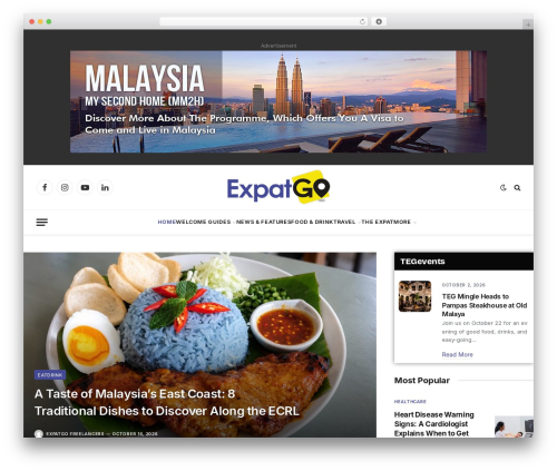 Theme WordPress SmartMag - expatgo.com