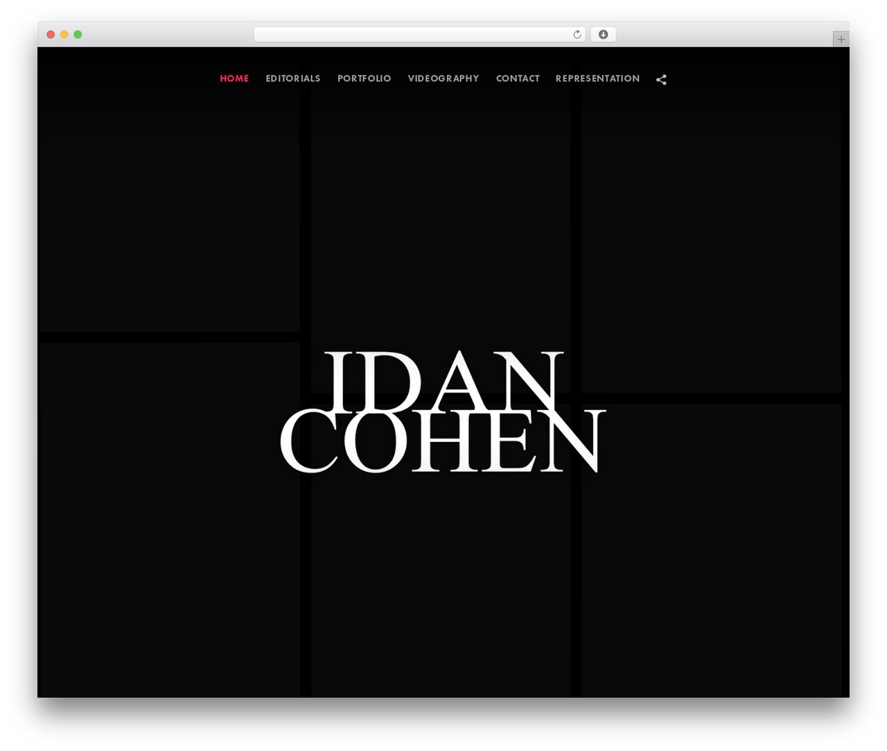 WordPress theme Flatbase - idancohenphotography.com