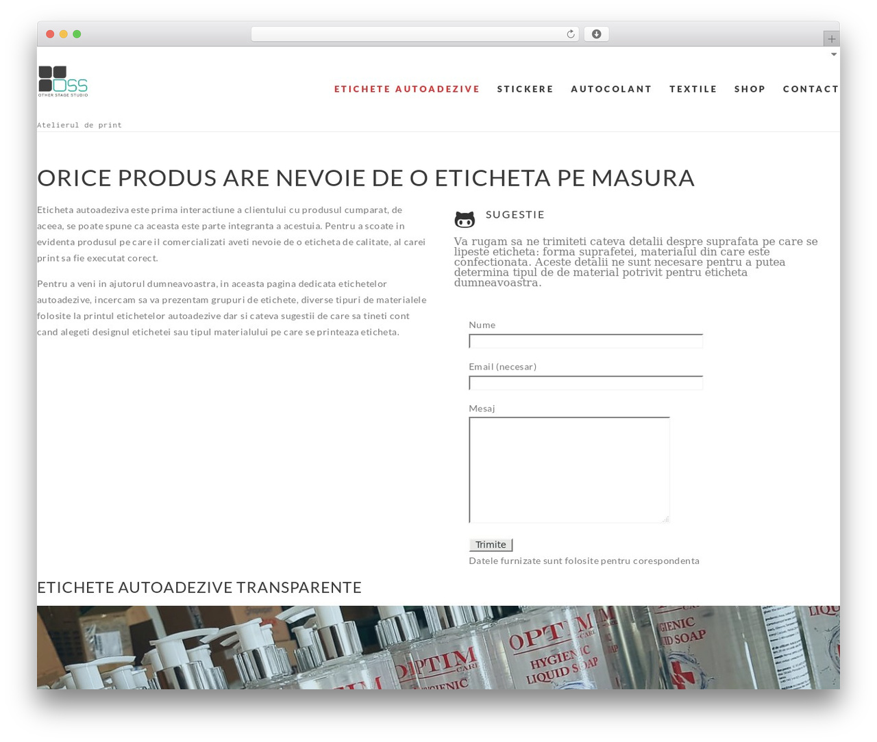 WordPress theme HyperX - otherstagestudio.ro
