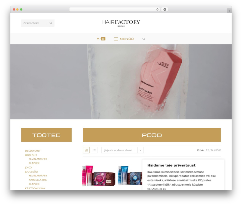 Itella shipping WordPress plugin - hairfactory.ee