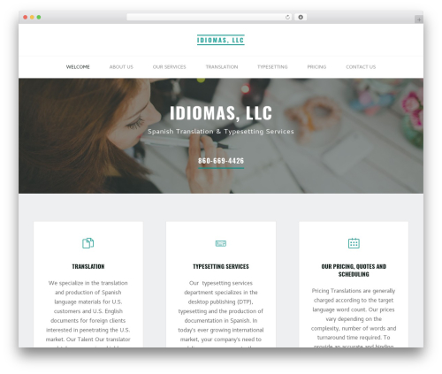 WordPress theme Roseta Plus - sptts.com