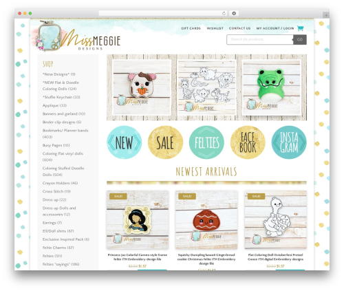 Gift up WordPress plugin - missmeggiedesigns.com