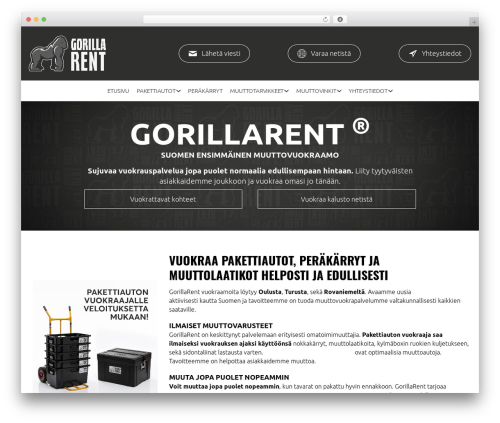 Beaver Builder Theme WordPress theme design - gorillarent.fi