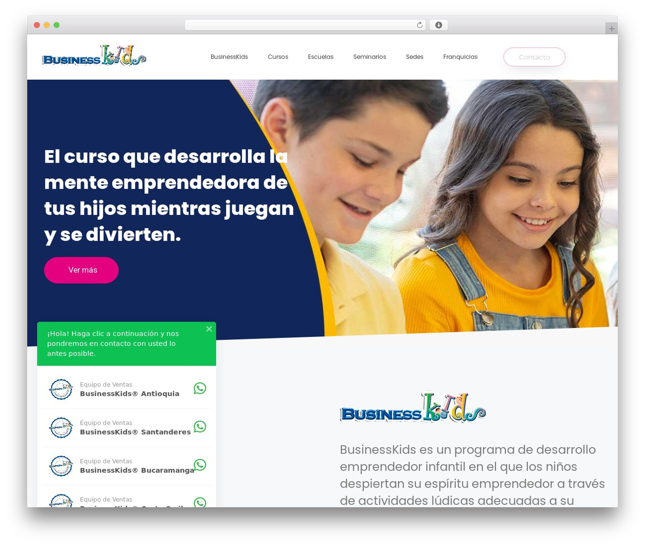 GeneratePress theme WordPress - businesskids.com.co