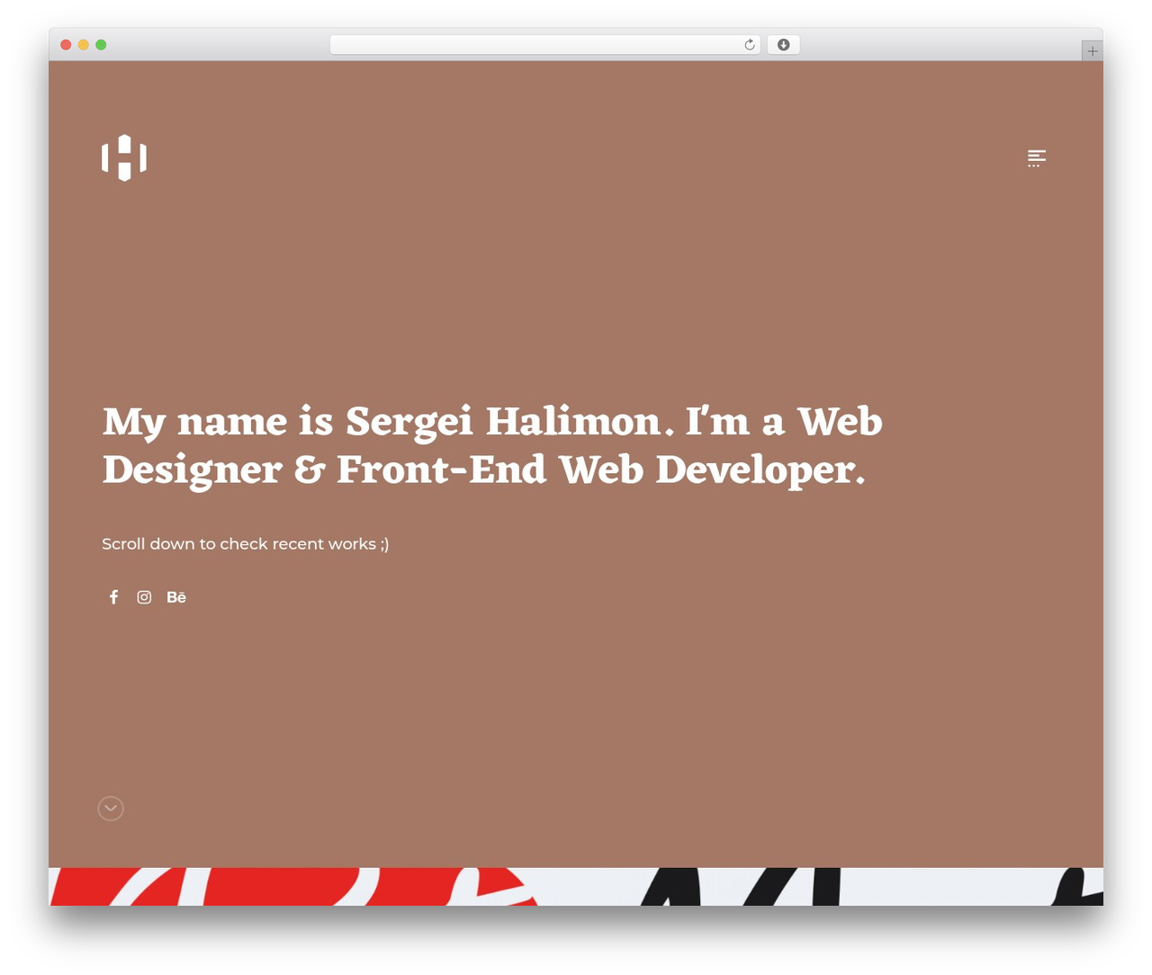 Plate WordPress theme - sergeihalimon.com