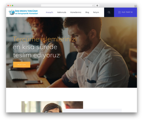 ProLingua WordPress theme - erdentercume.com