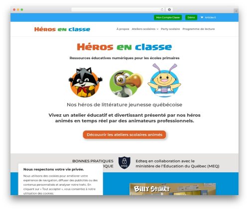 Divi testimonial slider WordPress plugin - herosenclasse.com
