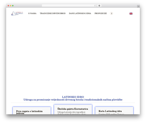 Theme WordPress Kicker - latinskoidro.hr