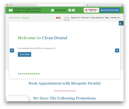 theme40 theme WordPress - cleandental.net