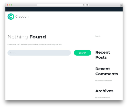 WP theme Cryption - tradexde.com