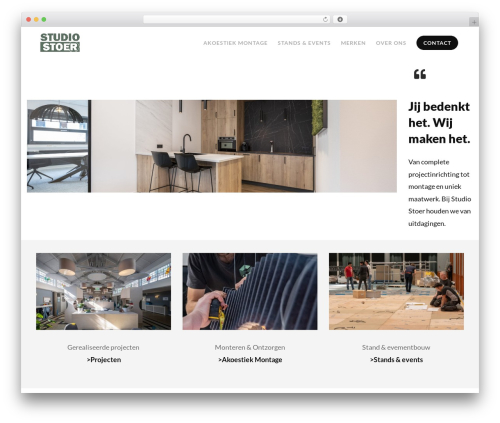 WP theme Engage - studiostoer.nl