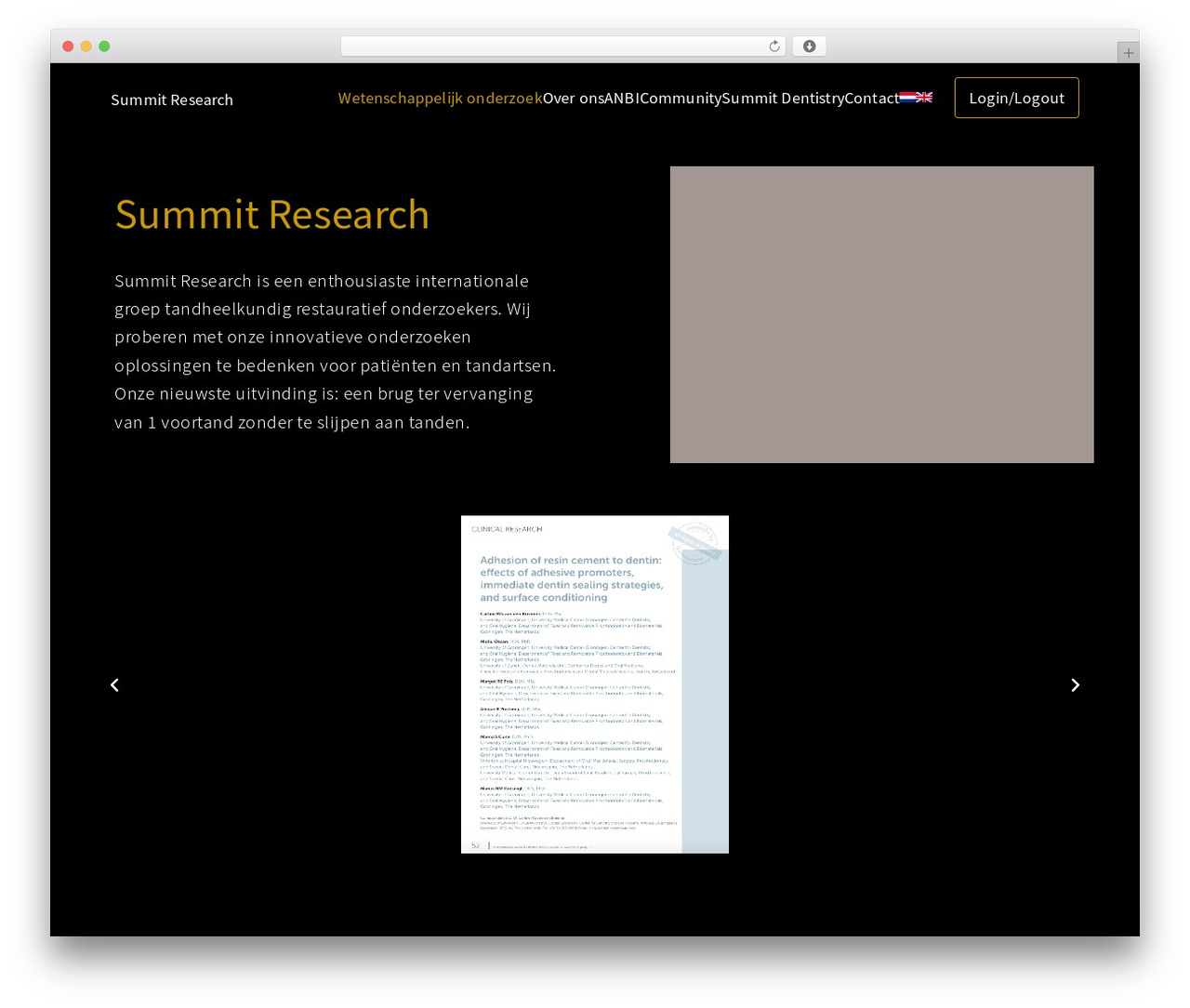 Zakra WordPress theme - summit-research.org