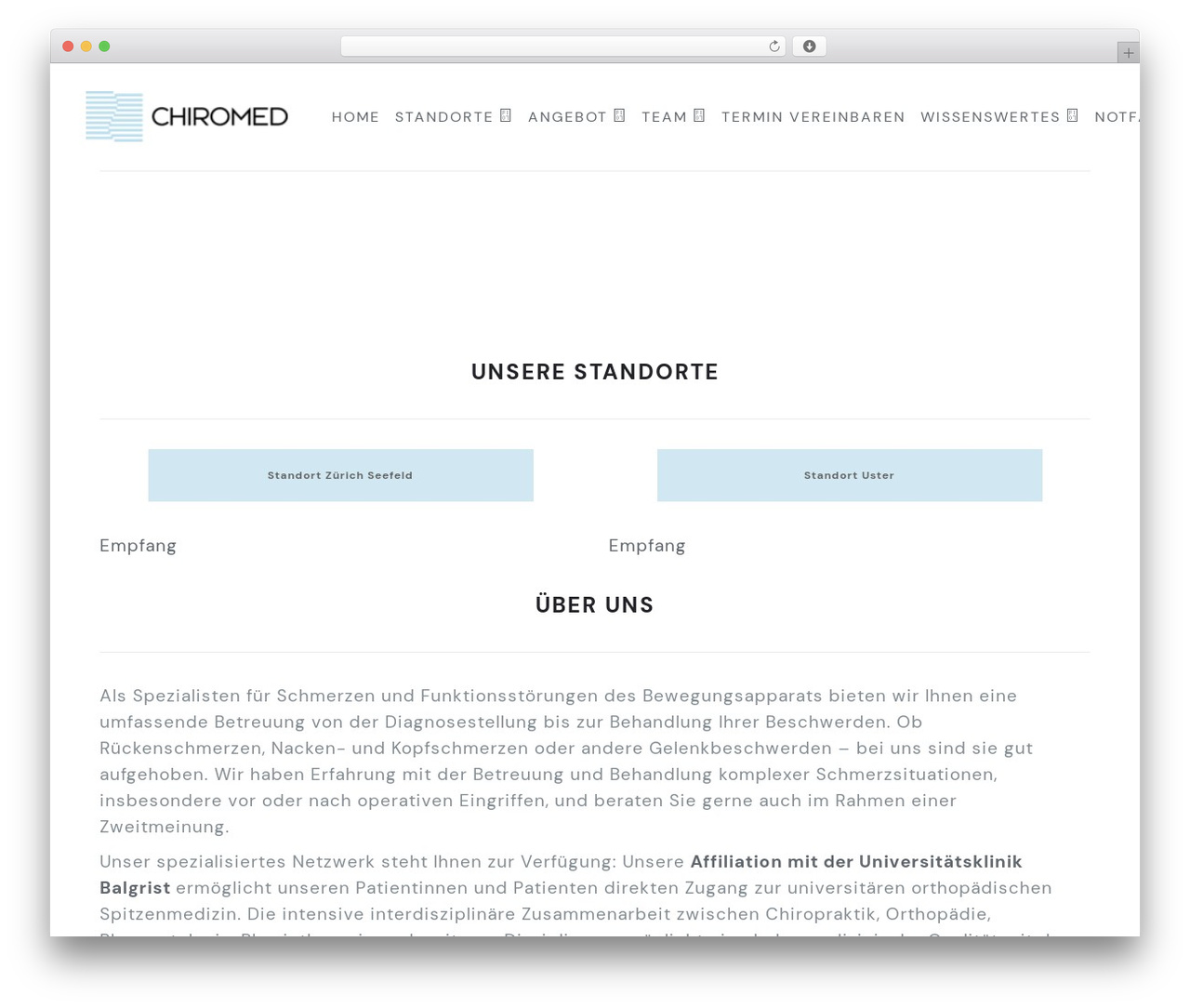 Beyond WordPress theme - praxis-chiromed.ch Beyond WordPress theme - praxis-chiromed.ch