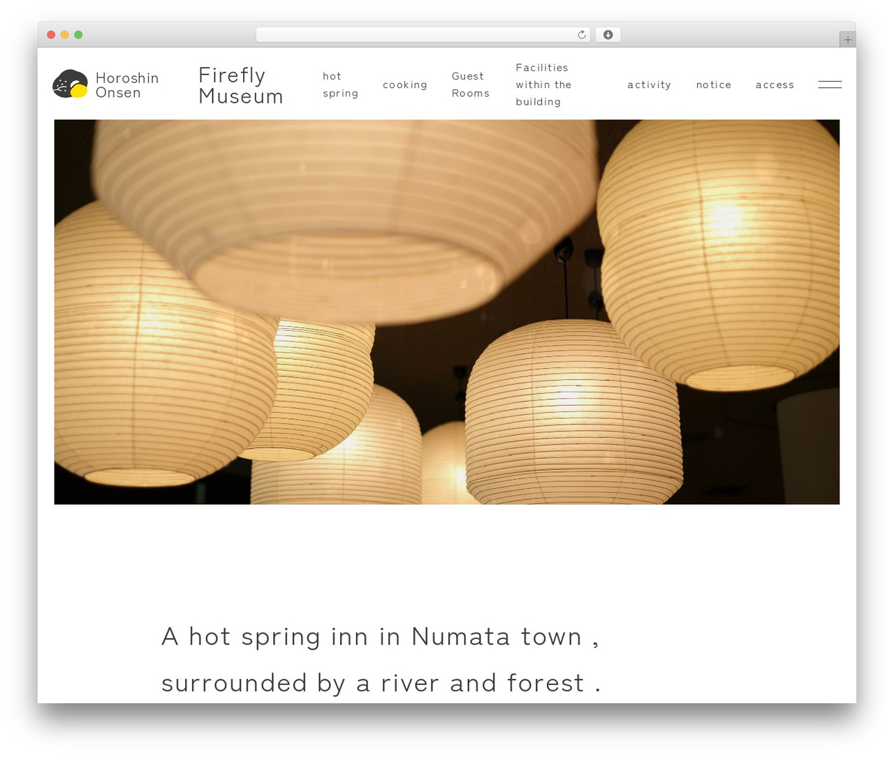 BONE WordPress theme - horosin-onsen.com