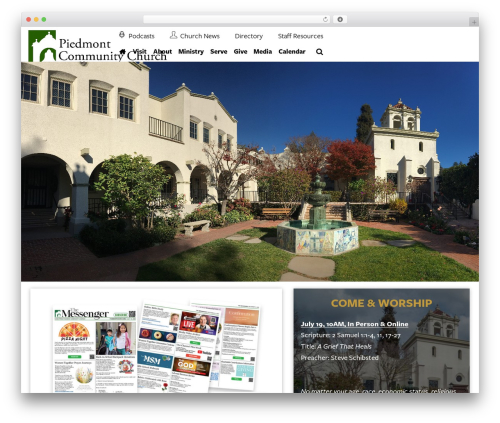 Pagepoint generic extras WordPress plugin - piedmontchurch.org