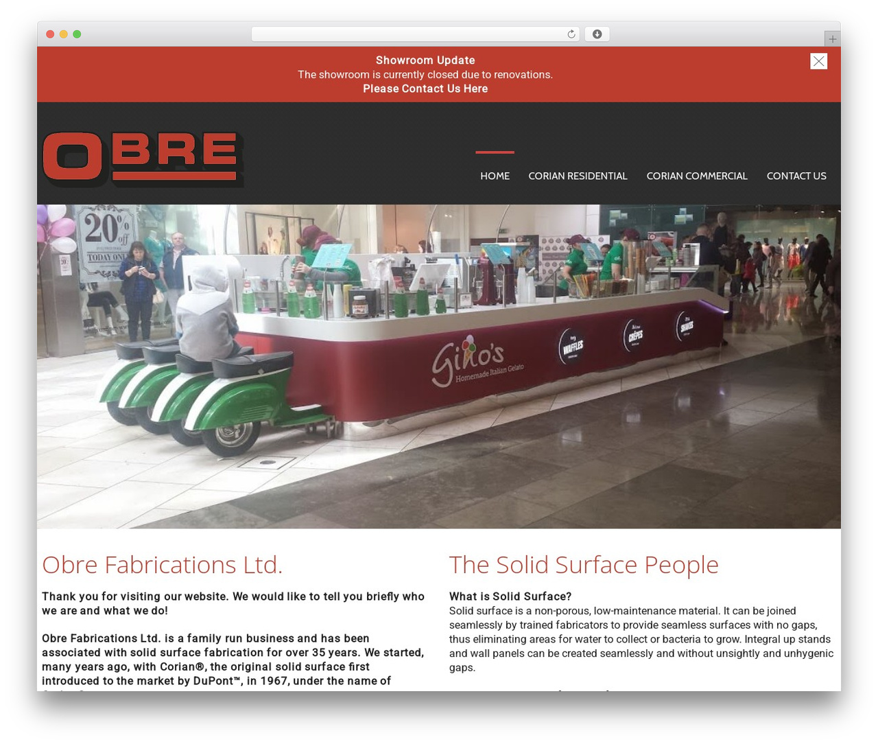 cherry WordPress theme design - obre.ie
