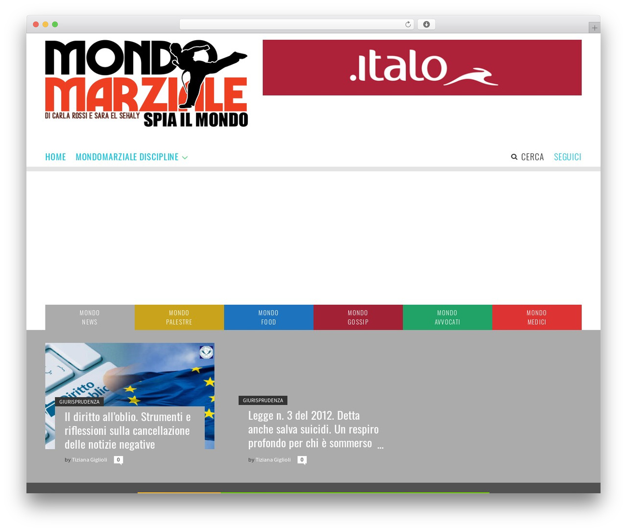 Chirps Theme WordPress theme - mondomarziale.org
