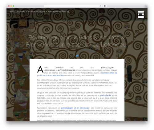 Nice page transition (nice-page-transition) free WordPress plugin - aliceletondeur-psychologue.fr