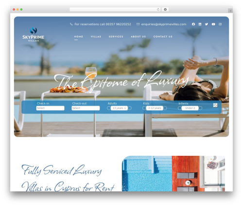 Tourmaster WordPress plugin - skyprimevillas.com