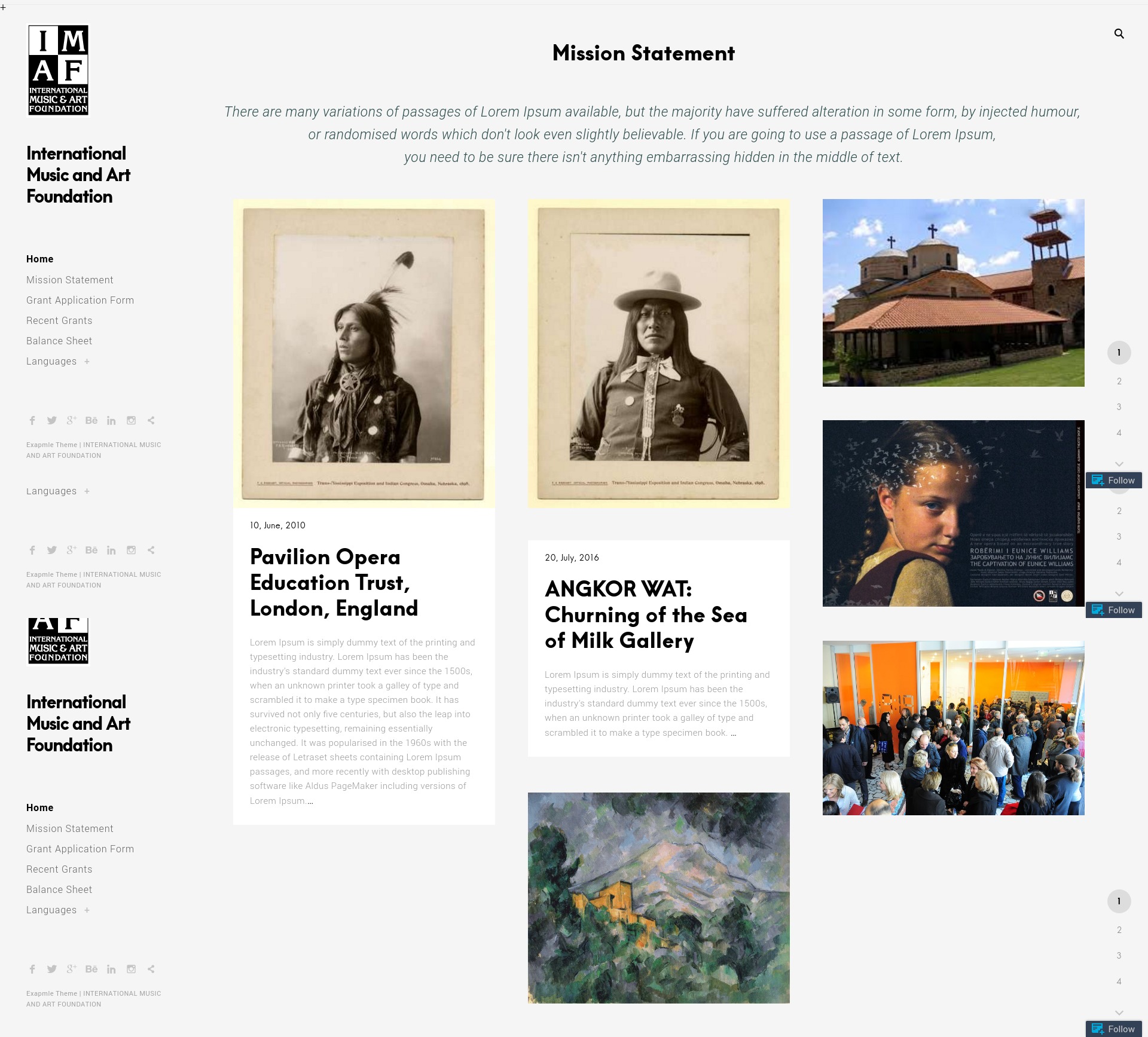 ImafTheme. WordPress theme ImafTheme. WordPress theme