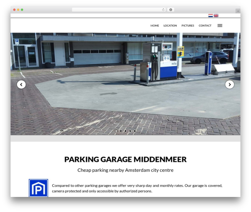 Layers top WordPress theme - parkingamsterdam.nl