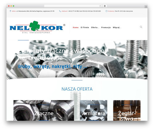 Monstroid2 WordPress theme - nelkor.com.pl