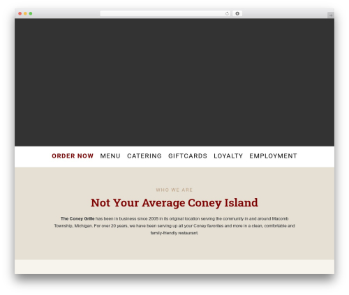 Theme WordPress Basic Hunch Free Template - coneygrille.com