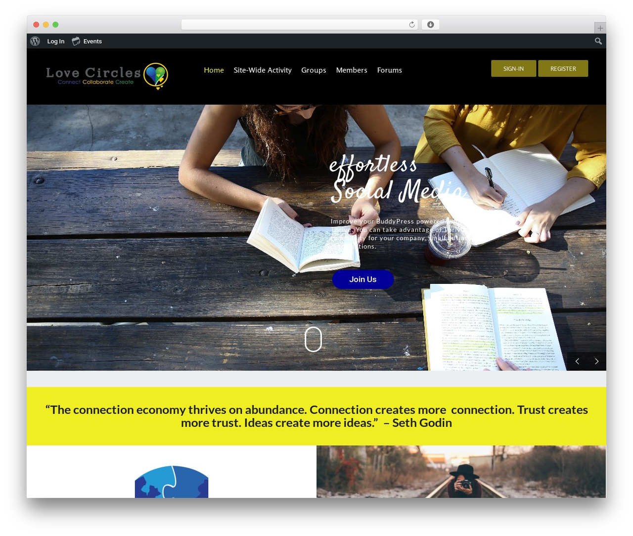 Thrive theme WordPress - lovecircles.org Thrive theme WordPress - lovecircles.org