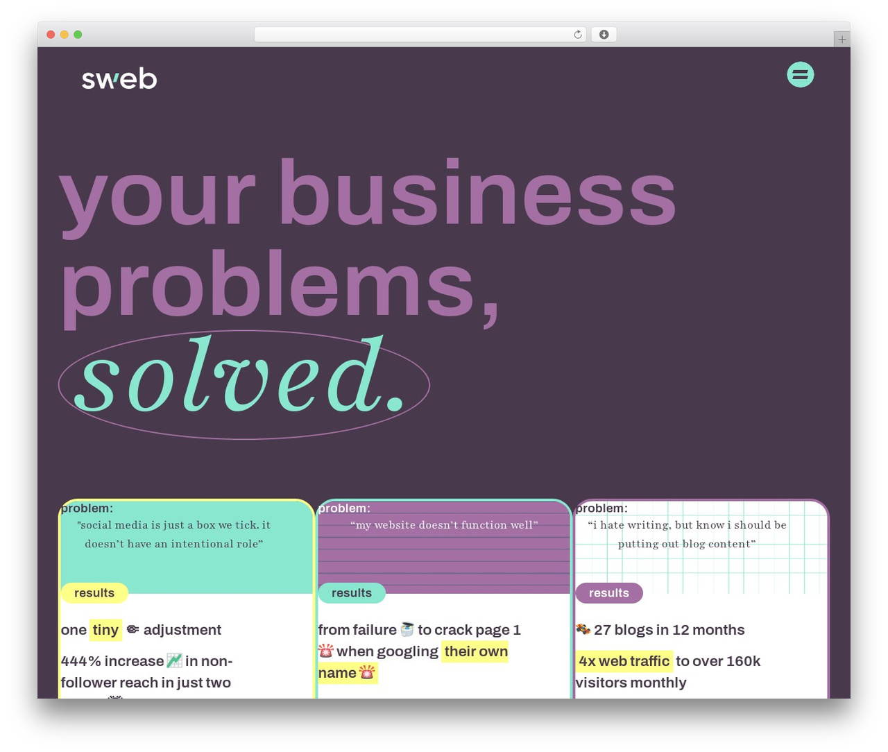WordPress theme Hello Elementor - swebmarketing.com