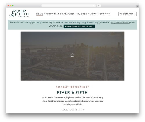 Dev Theme WordPress theme - riverandfifth.com