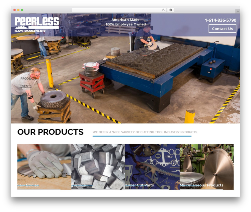 Developer Theme premium WordPress theme - peerlesssaw.com