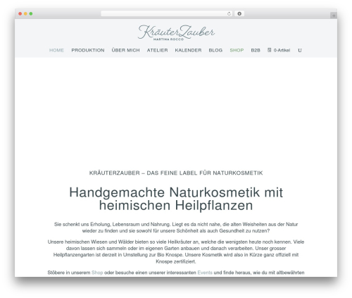 B2b market WordPress plugin - kraeuterzauber.ch