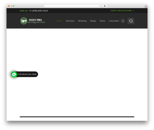 MaxCube WordPress theme - westpromovingservices.com