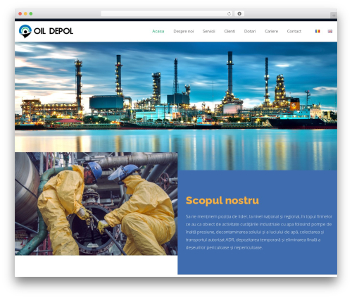 Progressive Wordpress Theme WordPress website theme - oildepol.ro